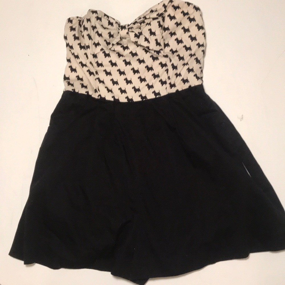 Scottie dog Romper